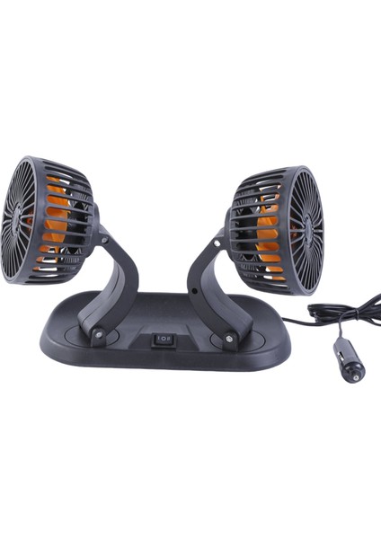 Çift Başlıklı 5 Inç Araç Fanı 24V