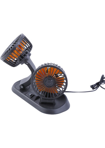 Çift Başlıklı 5 Inç Araç Fanı 24V