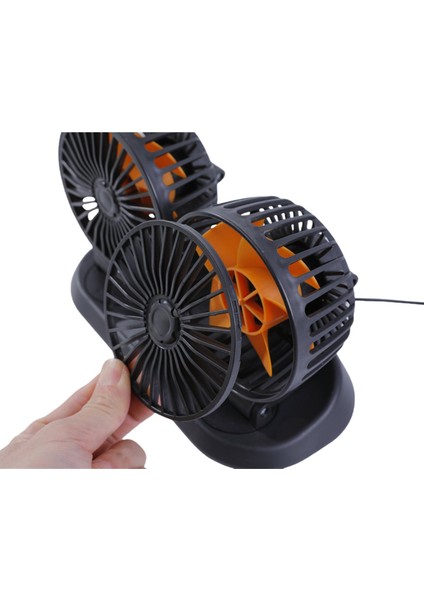 Çift Başlıklı 5 Inç Araç Fanı 24V
