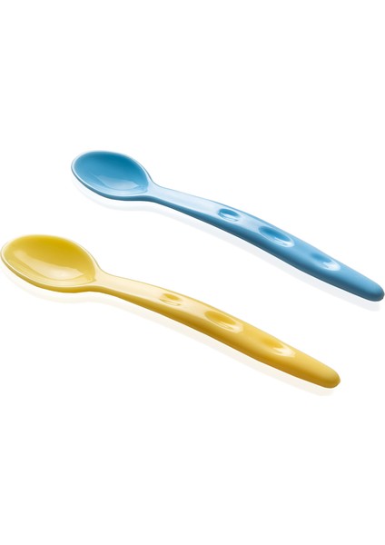 Babyjem 2'Li Mama Kaşığı Mavi-Sarı