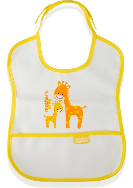 Babyjem Poli Muşamba Önlük Küçük Sarı