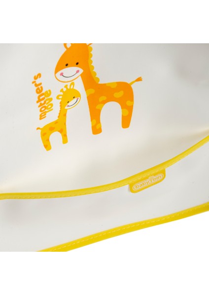 Babyjem Poli Muşamba Önlük Küçük Sarı