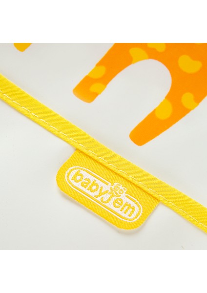 Babyjem Poli Muşamba Önlük Küçük Sarı