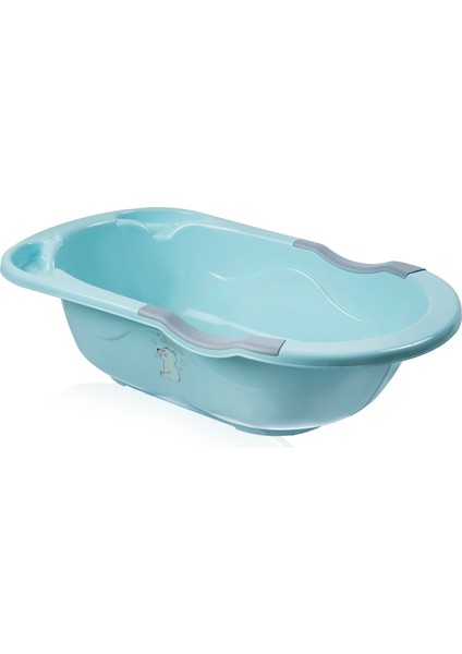 Giderli Desenli Mat Banyo Küveti Turkuaz fiyatları