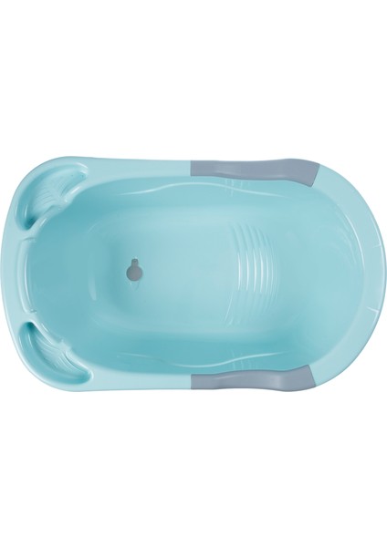 Giderli Desenli Mat Banyo Küveti Turkuaz modelleri