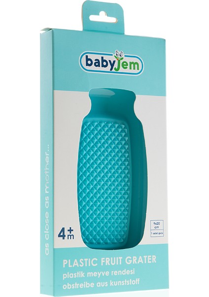 Babyjem Plastik Rende Mint