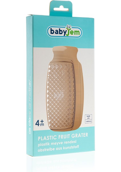 Babyjem Plastik Rende Şeffaf