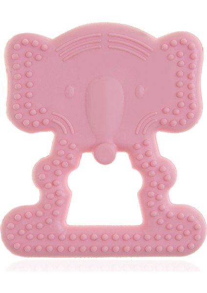 Babyjem Diş Kaşıyıcı Fil Pembe 628
