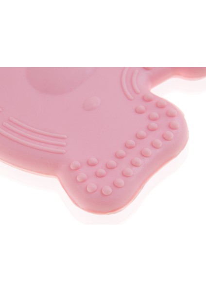 Babyjem Diş Kaşıyıcı Fil Pembe 628