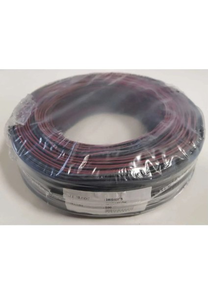 Metre Kırmızı Siyah 2x0,75 Kordon Kablo fiyatları