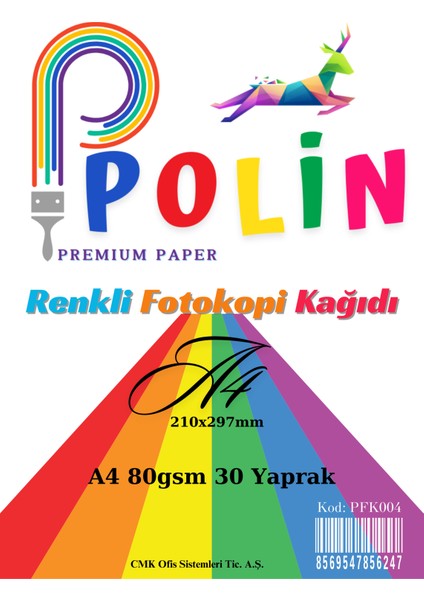 A4 80GR Renkli Fotokopi Kağıdı 30'lu Paket fiyatları