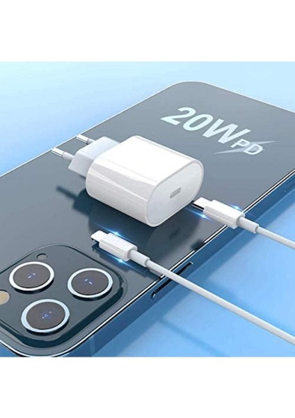 Uyumlu Hızlı Şarj Aleti Set Iphone 11 / 12 / 13 / Pro /14 Pro Max Iphone Şarj Aleti Seti