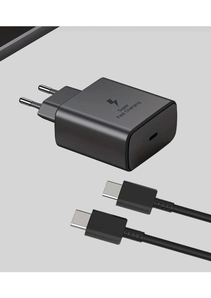 Tüm Modellere Uyumlu Süper Hızlı Şarj 45W Usb-C Şarj Seti