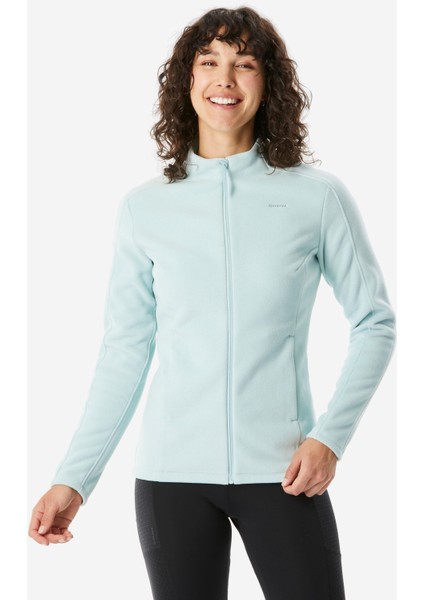 Quechua Kadın Outdoor Polar Mont - Açık Yeşil - mh500