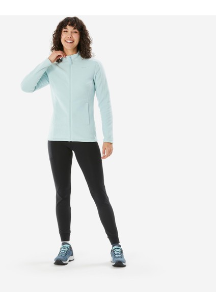 Quechua Kadın Outdoor Polar Mont - Açık Yeşil - mh500 fiyatları