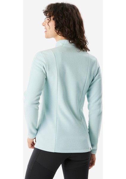 Quechua Kadın Outdoor Polar Mont - Açık Yeşil - mh500 fırsatları