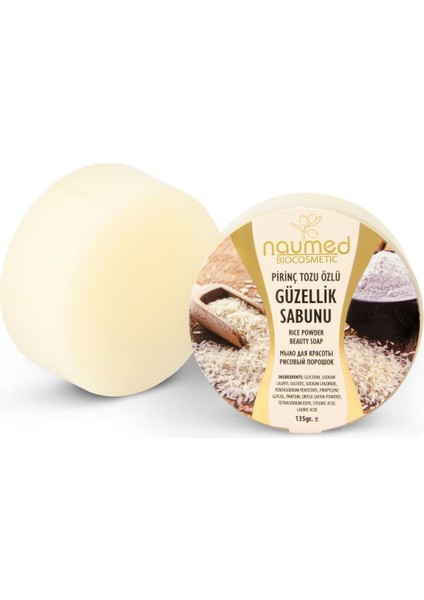 Pirinç Tozu Özlü Güzellik Sabunu