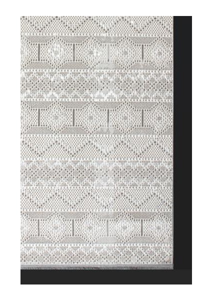 Cozy 03053G Gri Krem Iskandinav Desen Halı modelleri