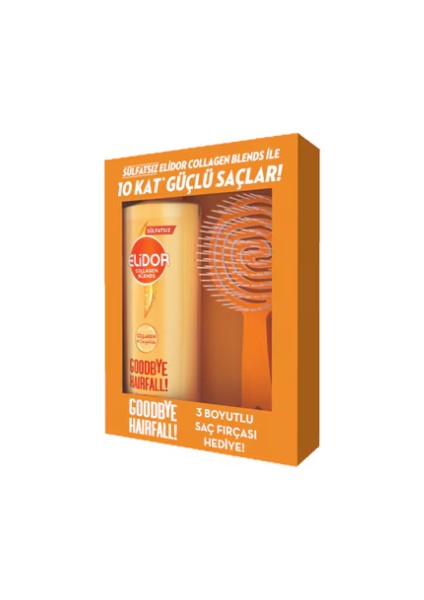 Collagen Blends Sülfatsız Saç Bakım Şampuanı Goodbye Hairfall Saç Dökülmelerine Karşı 350 ml