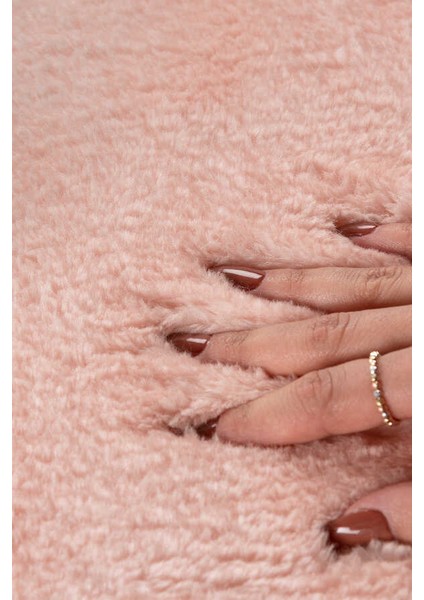 Yıkanabilir Kaymaz Taban Pembe Post Peluş Halı Kesme Yolluk Oturma Odası Salon Yatak Odası Halısı fiyatları
