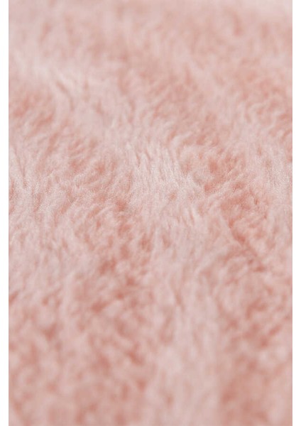 Yıkanabilir Kaymaz Taban Pembe Post Peluş Halı Kesme Yolluk Oturma Odası Salon Yatak Odası Halısı