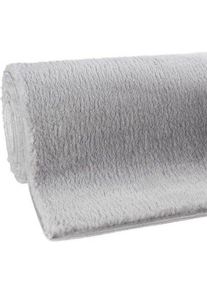 Yıkanabilir Kaymaz Taban Gri Post Peluş Halı Kesme Yolluk Oturma Odası Salon Yatak Odası Halısı modelleri