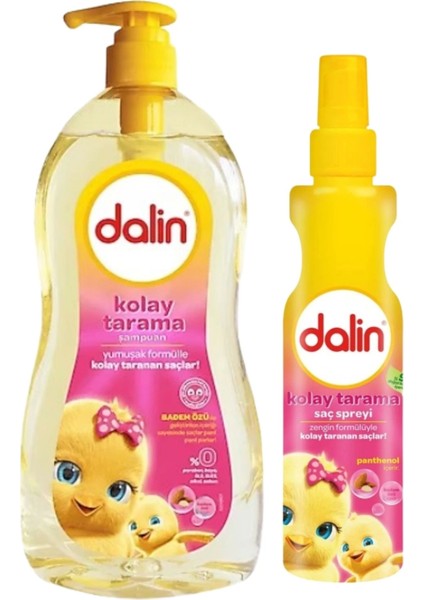 Kolay Tarama Şampuanı 700 ml + Tarama Spreyi 200 ml Set