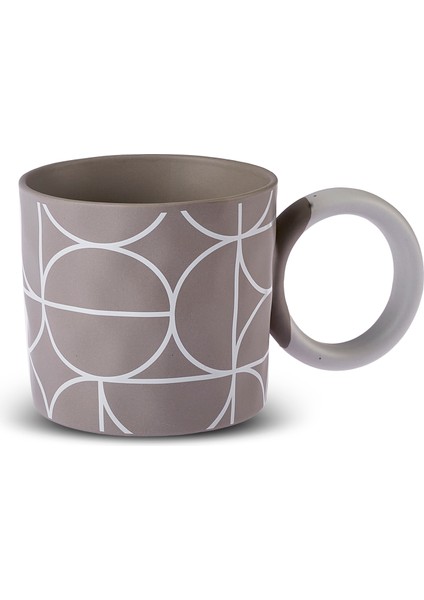 Oslo Mug Kupa 420 ml Kahverengi