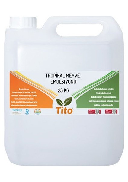 Tropikal Meyve Emülsiyonu - 25 kg