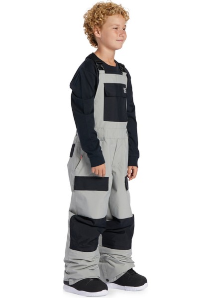 Roadblock Youth Bib Erkek Çocuk Gri Snowboard Tulumu modelleri