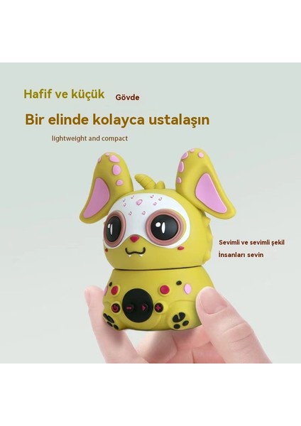 Yeni Yaratıcı Dışarıdaki Bluetooth Konuşturucu Cute Mini High Sound Bass Cannon Portable Bluetooth Konuşturucu (Yurt Dışından)