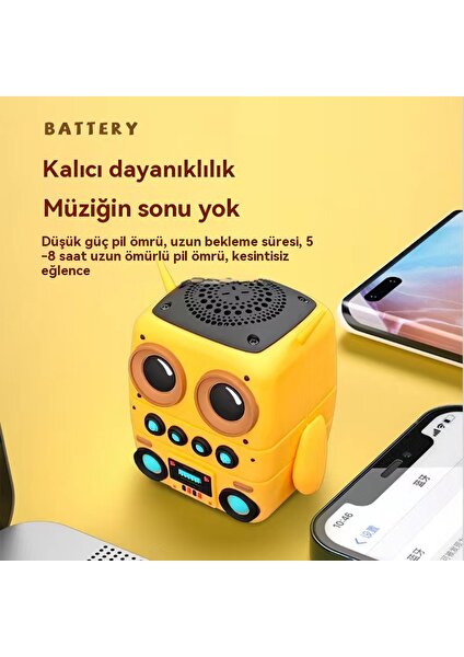 Yeni Yaratıcı Dışarıdaki Bluetooth Konuşturucu Cute Mini High Sound Bass Cannon Portable Bluetooth Konuşturucu (Yurt Dışından)