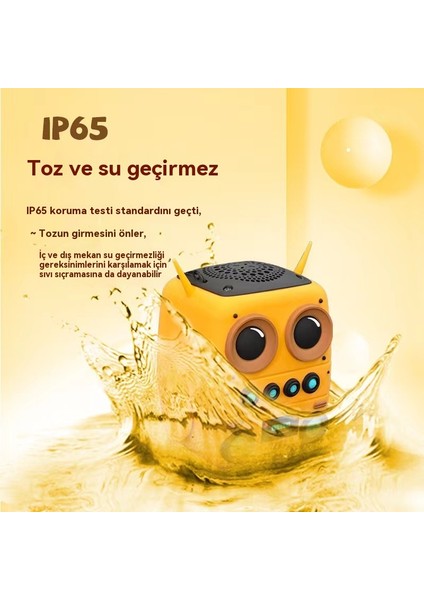 Yeni Yaratıcı Dışarıdaki Bluetooth Konuşturucu Cute Mini High Sound Bass Cannon Portable Bluetooth Konuşturucu (Yurt Dışından)