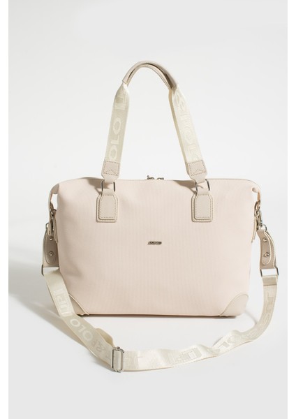 Kadın Büyük Boy Spor Model Valiz Boy Uzun Askılı El & Omuz Çantası Krem 1106 fiyatları