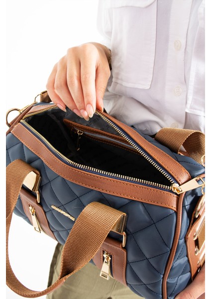 Kadın Büyük Boy Spor Model Kapitone 4 Gözlü Uzun Askılı El & Omuz Çantası 7041 modelleri