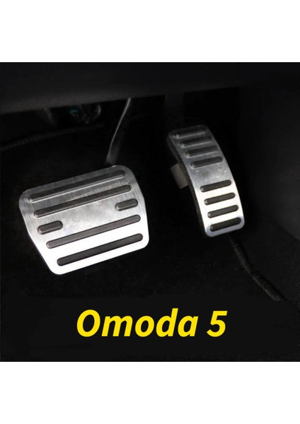 Chery Omoda 5 Spor Metal Pedal Seti Aksesuar