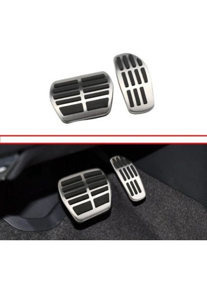 Nissan X-Trail Metal Otomatik Pedal Seti 2014 - 2023