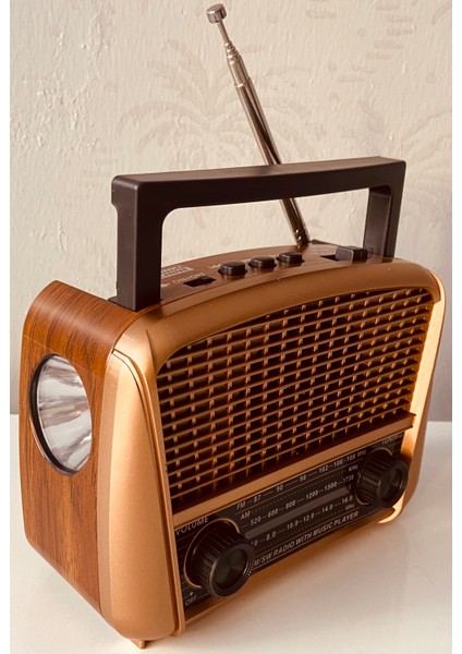HS-1500 Bt Nostaljik Fm Radyo