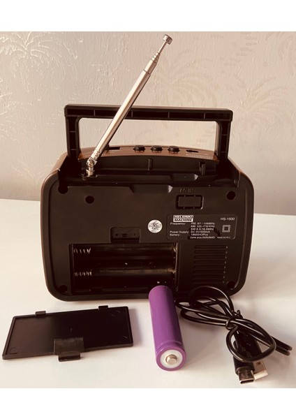 HS-1500 Bt Nostaljik Fm Radyo