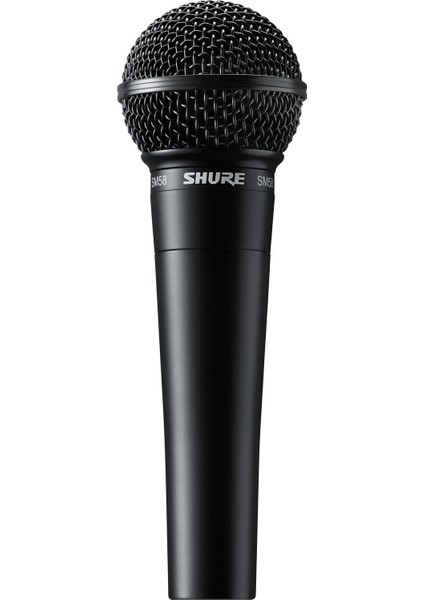 SM58-BLK Özel Üretim El Tipi Vokal Sahne Mikrofonu- Shure Tr Garantili