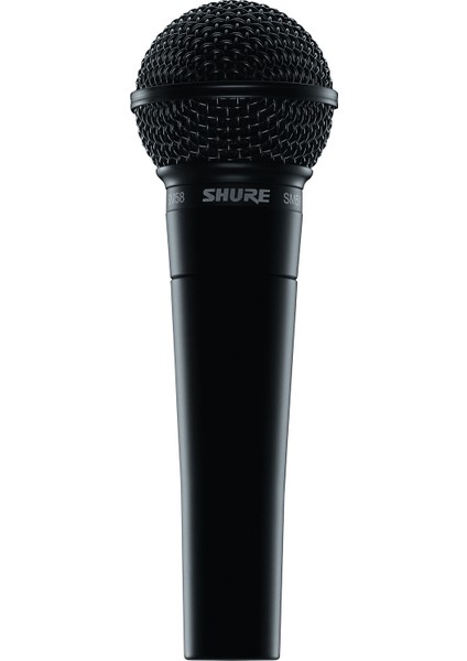 SM58-BLK Özel Üretim El Tipi Vokal Sahne Mikrofonu- Shure Tr Garantili