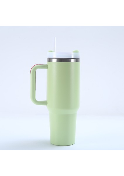 Paslanmaz Çelik Saplı Pipetli Termos Bardak 40oz (Yurt Dışından)