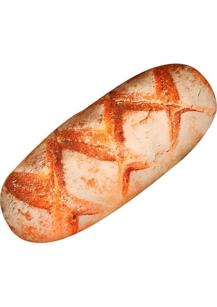 50 cm Yaratıcı Komik Tost Peluş Oyuncak Yastık Minder (Yurt Dışından)