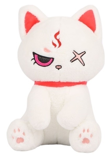 40 cm Cadılar Bayramı Koyu Korsan Kedi Peluş Bebek Cadılar Bayramı Periferik Peluş Oyuncak (Yurt Dışından)
