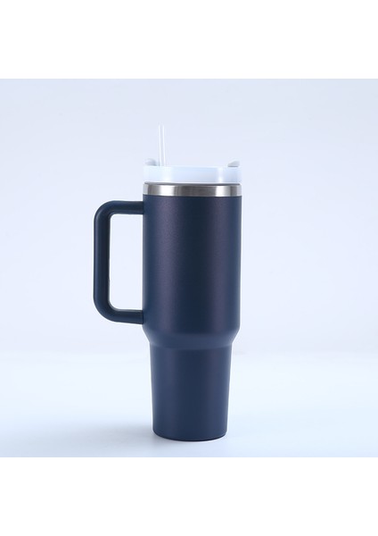 Paslanmaz Çelik Saplı Pipetli Termos Bardak 40oz (Yurt Dışından)