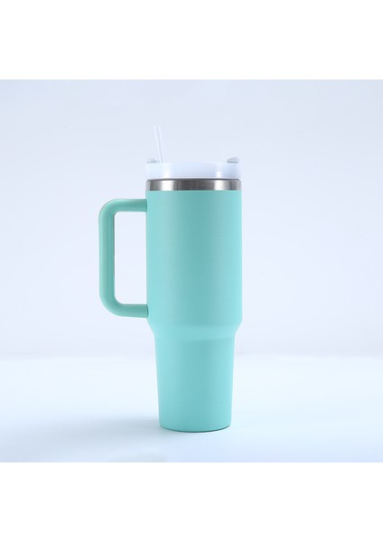 Paslanmaz Çelik Saplı Pipetli Termos Bardak 40oz (Yurt Dışından)