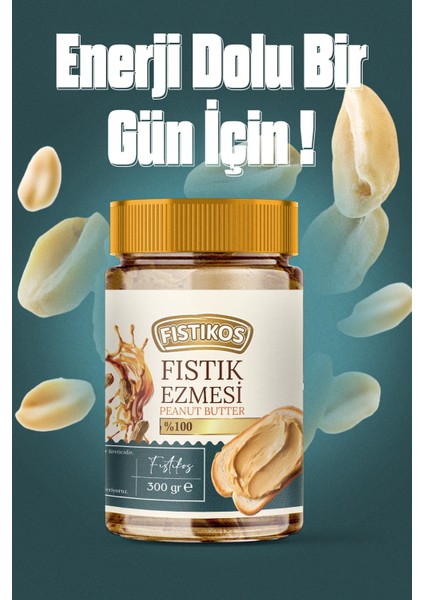 %100 Şekersiz Yer Fıstığı Ezmesi 300 gr fiyatları