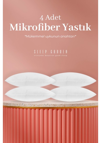 Microfiber Yastık 4 Adet