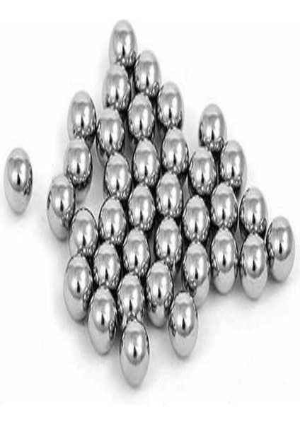 3 mm Tane Bilya 100 Adet - 3 mm Tane Misket 100 Adet - Tane Rulman - Çelik Bilya - 100 Adet