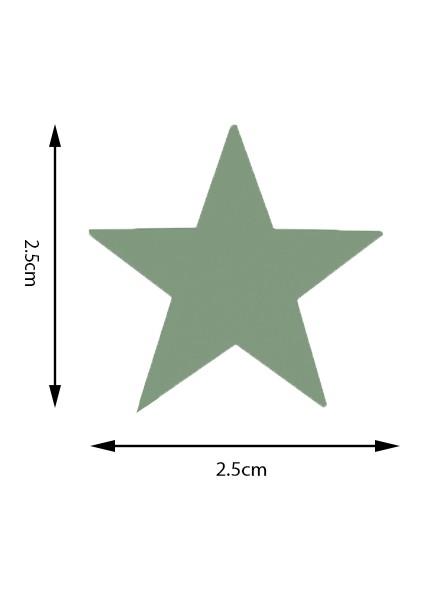 Şekilli Delgeç Yıldız Ince 2.5 cm KM8810 modelleri
